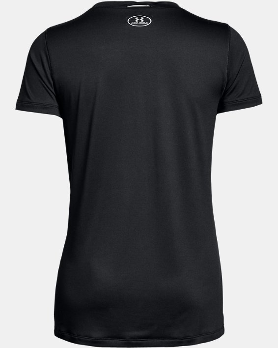 Women's UA Locker T-Shirt, Black, pdpMainDesktop image number 6